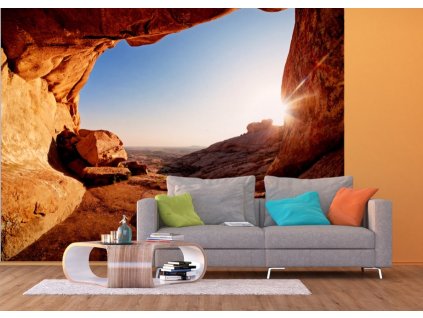 AG Design 4 dílná fototapeta SUNSET FTS 0483, 360 x 254 cm papír