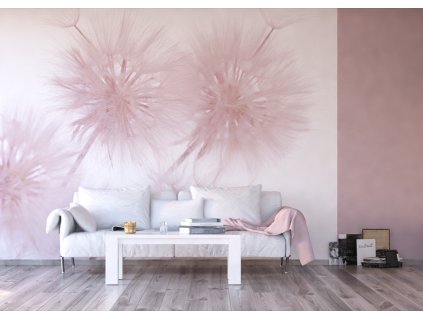 AG Design 4 dílná fototapeta FLOWERS CLOSEUP FTS 1326, 360 x 254 cm papír