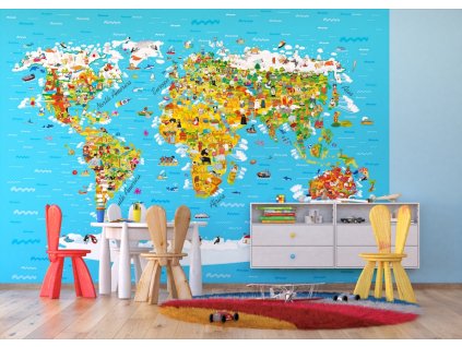 AG Design 4 dílná fototapeta MAP FTS 1320, 360 x 254 cm papír
