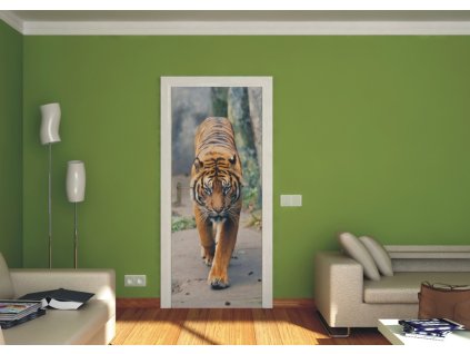 AG Design 1 dílná fototapeta TIGER FTNV 2800, 90 x 202 cm vlies