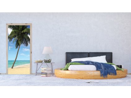 FTNV2948 AG Design 1 dílná fototapeta 90 x 202 cm vlies Palma a moře