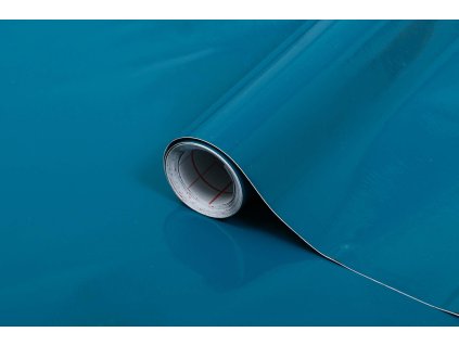 Samolepicí fólie d-c-fix lesklá petrolejová, šířka: 45 cm