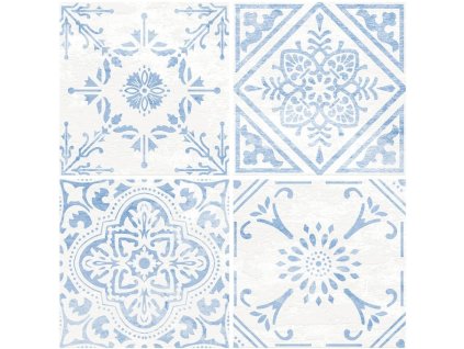 64724 15 samolepici podlahove ctverce dlazdice modrobile 274 5053