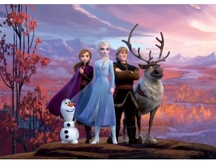 AG design 1 dílná papírová fototapeta Frozen II, 156 x 112 cm