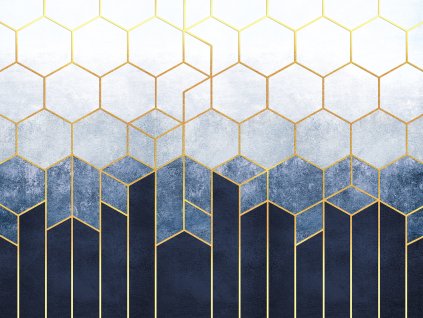 AG design 4 dílná vliesová fototapeta Geometric Abstraction, 360 x 270 cm