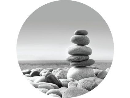 72189 ag design samolepici dekorace stone pyramid 70 cm