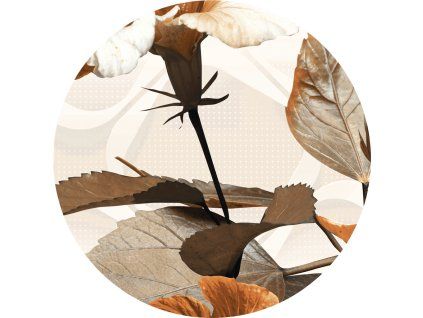 72333 ag design samolepici dekorace flowers 140 cm