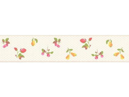 Samolepicí bordura na zeď Rasch 288598, Petite Fleur, 10,8 cm  x 5 m