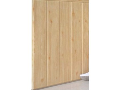 Obkladový panel světlé dřevo PW203, 70x70 cm