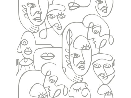 Vliesová tapeta na zeď 16617, Friends and Coffee II, 0,53 x 10,1 m