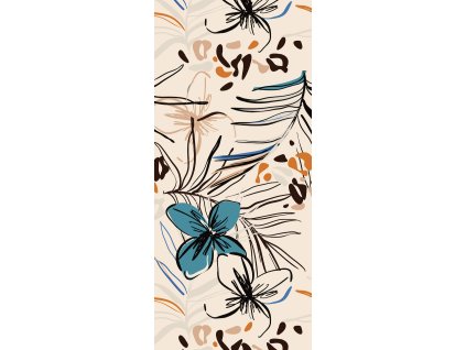 Vliesová fototapeta VECTOR GRAPHICS FLORALS FTNV2955, 90 x 202 cm