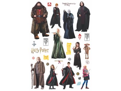 Samolepicí dekorace Harry Potter, DK1643, 42,5 x 60 cm
