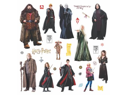 Samolepicí dekorace Harry Potter, DKS3825, 30 x 30 cm
