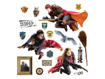 Samolepicí dekorace Harry Potter, DKS3829, 30 x 30 cm