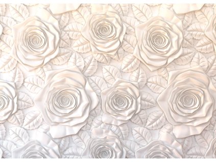 Papírová fototapeta Wall of roses, FTS1343, 360 x 254 cm