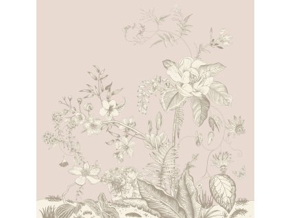 Dekorační polštář OLD GRAPHICS FLORALS CN3657, 45 x 45 cm