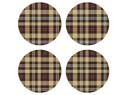 Dekorativní podložka Cells FM4706, 10 x 10 cm (4 ks)