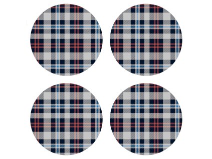 Dekorativní podložka Cells FM4713, 10 x 10 cm (4 ks)