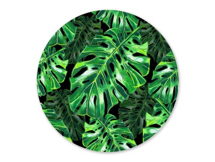 Dekorativní podložka Vivid leaves FM4723, 10 x 10 cm (4 ks)