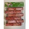 110843 3 samolepici 3d dekorace cervena cihla 30 x 30 cm
