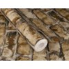 117579 3 samolepici tapeta na zed hneda cihla 0 53 x 6 00 m