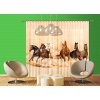 Textilní závěs HORSES FCPXXL6422, 280 x 245 cm (2 ks), úplné zastínění
