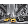 AG Design 4 dílná fototapeta YELLOW CAB FTNS 2474, 360 x 270 cm vlies