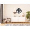 72195 ag design samolepici dekorace monochromatic palms 70 cm