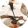 72222 ag design samolepici dekorace flowers 70 cm