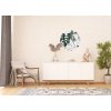 AG Design Samolepicí dekorace Vector Leaves 70 cm