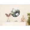 72270 1 ag design samolepici dekorace embossed flowers 70 cm