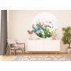 72282 2 ag design samolepici dekorace field flowers 140 cm
