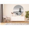 72300 1 ag design samolepici dekorace stone pyramid 140 cm