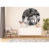 72306 2 ag design samolepici dekorace monochromatic palms 140 cm