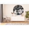 AG Design Samolepicí dekorace Monochromatic Palms 140 cm