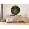 72309 ag design samolepici dekorace magic forest 140 cm
