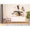 72333 2 ag design samolepici dekorace flowers 140 cm