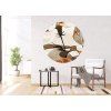 72333 3 ag design samolepici dekorace flowers 140 cm