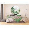 72345 ag design samolepici dekorace vector tropics 140 cm