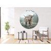 72366 2 ag design samolepici dekorace highlander 140 cm
