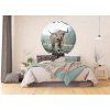 72366 ag design samolepici dekorace highlander 140 cm