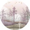 72378 ag design samolepici dekorace mystical forest 140 cm