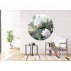 72381 3 ag design samolepici dekorace embossed flowers 140 cm