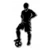 97231 2 3d nalepka fotbal 10 5 x 7 5 cm as9482