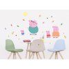 97855 3 samolepici dekorace prasatko peppa classic dk1647 42 5 x 60 cm