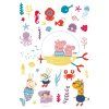 97858 2 samolepici dekorace prasatko peppa sea dk1649 42 5 x 60 cm