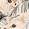 98131 3 dekoracni polstar vector graphics florals cn3655 45 x 45 cm