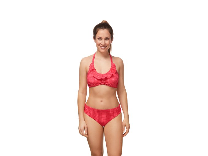 RomanticDowntown TPTop 71476 71477 Hibiskus WhiteDots 0027