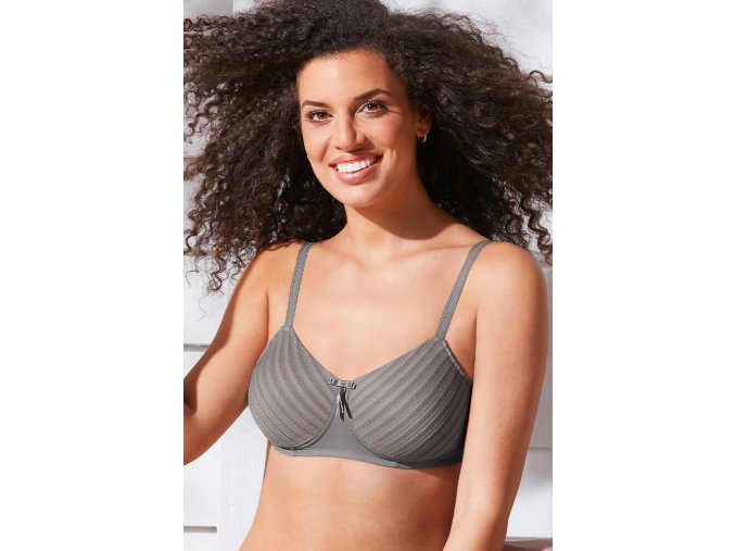 Amoena Prothesen BH Uptown Stripes SBP 44724 urbangrau 01