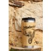 Bambusový termohrnek 450ml Motocross